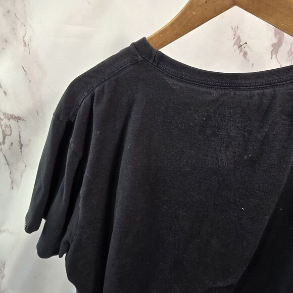 Sitka T Shirt Mens Large Black Tee Short Sleeve Crew Neck Gray Logo - Picture 6 of 10